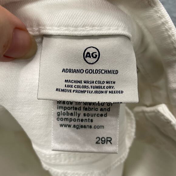 AG Adriano Goldschmeid The Farrah High Rise Skinny Ankle Jeans Size 29R - Picture 5 of 6